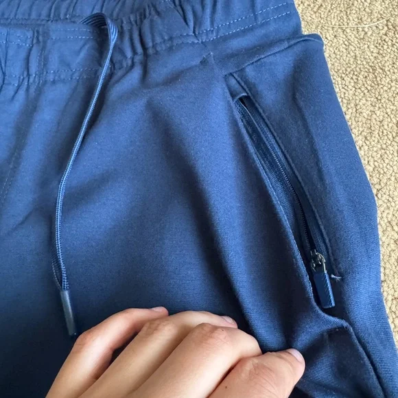 Apana Men's Navy Joggers - Picture 5 of 5